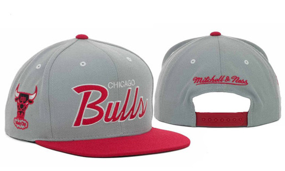 NBA Chicago Bulls M&N Snapback Hat id22